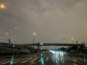 台風の気配