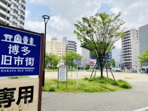 博多旧市街のあたり