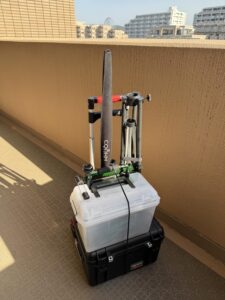 アマチュア無線で遊ぶための荷物一式