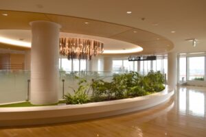 福岡空港の展望デッキ
