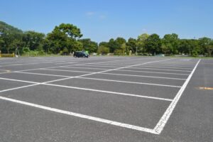 公園の駐車場